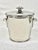 Lovely pottery barn chrome ice bucket. Looks unused. Was previously a movie prop. Perfect to add to a bar cart for when...