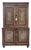 Superb 19th Century Anglo-Indian Rosewood Cabinet, Intricate Ebony Inlay For Sale