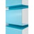 Metal Cioccolata Bookshelf in Powder-Coated Aluminum by Altreforme For Sale - Image 7 of 11