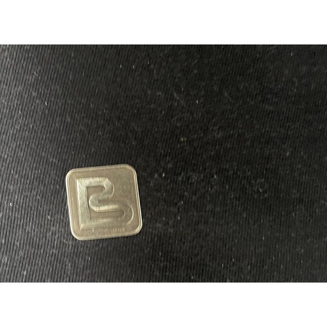 Textile Black Tormentia Lounge Chair by Enrico Cesana for Busnelli, 1970 For Sale - Image 7 of 8