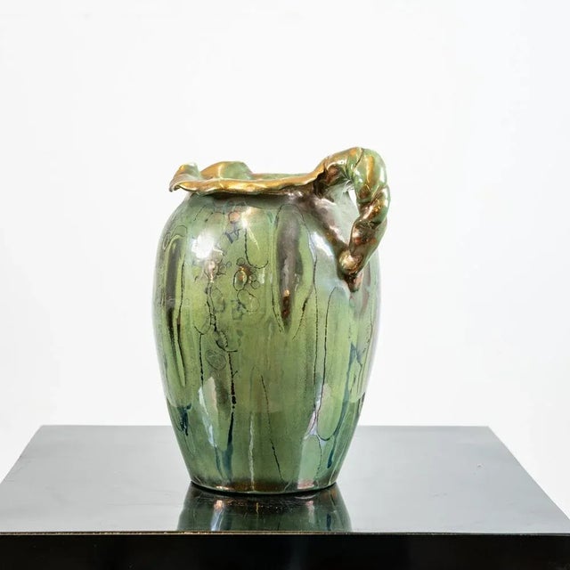 Ceramic Ceramic Jug by Louis Dage, France, 1950s For Sale - Image 7 of 9