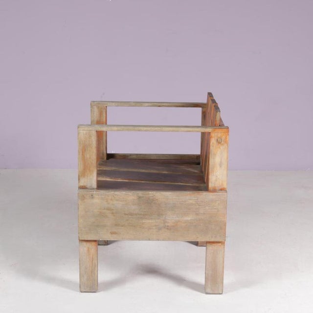 Teak Side Chair in the style of Rietveld, Netherlands, 1960s For Sale - Image 4 of 13