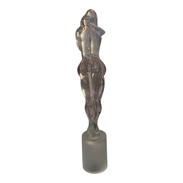 1970s Murano Glass Lovers Statue For Sale