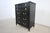Drexel French Louis XVI Style Black Lacquered Highboy With Brass Hardware | Newly Refinished For Sale - Image 4 of 18