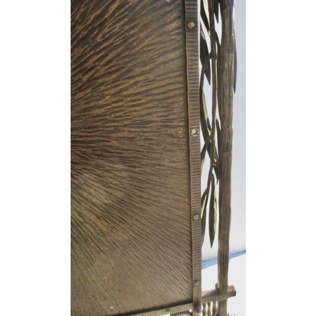 Antique French Iron Art Deco Table Mirror Circa 1920s For Sale - Image 17 of 17