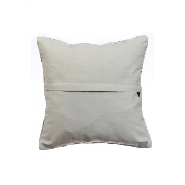 Mid-Century Modern Decorative Kilim Pillow Cover For Sale - Image 3 of 4