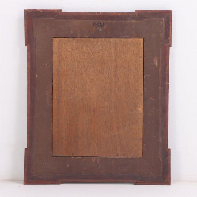 An Italian Walnut Mirror or Picture Frame, C 1920. For Sale - Image 4 of 5