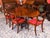 This is a fabulous vintage Regency Revival dining table, made by the master cabinet maker William Tillman in the 1990s and...