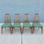 Vintage Danish Modern Slat Back "Eva" Dining Chairs in Teak Attributed to Niels Koefoed For Sale - Image 10 of 11