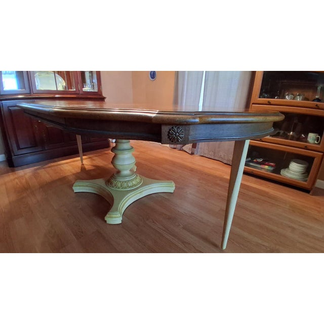 ​Vintage Raymond Sobota for Century Furniture Chandelette Oak Starburst Dining Set, 1969–1971 For Sale - Image 9 of 17
