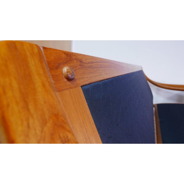 Large Danish Three-Seater Sofa in Teak and Wool from Poul Jeppesens Møbelfabrik, 1970s For Sale - Image 11 of 15
