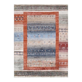 Pasargad Home Tribal Multi Area Rug- 5' 8" X 7'11" For Sale