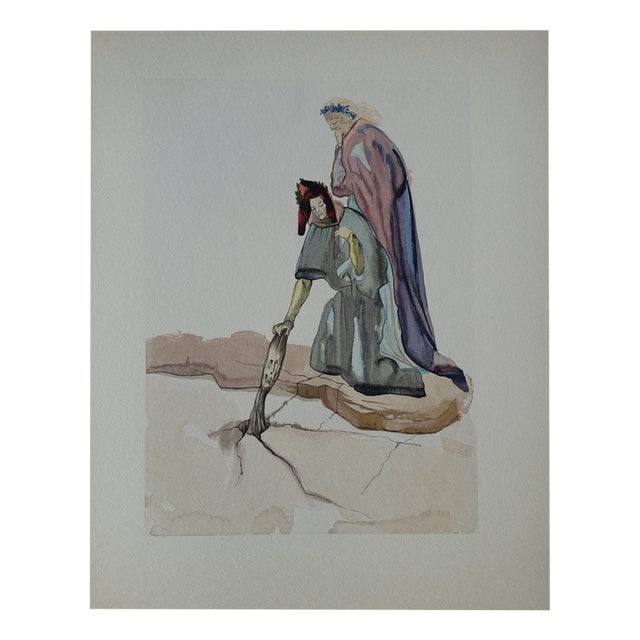 Salvador Dali, Traitors to Their Homeland, Woodcut For Sale