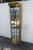 Hollywood Regency Tall Narrow Antique Gold Bookcase Display Shelf Cabinet 6066 For Sale In Miami - Image 6 of 16
