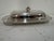 Antique Silver Plate Butter Dish With Glass Insert - From England We got our first butter dish like this many years ago...