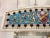 Traditional Vintage Arched 29 Jewels Stained Glass Transom Window For Sale - Image 3 of 8