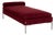 Charles Fabric Lounger in Red from B&b Italia / C&b Italia For Sale