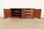 1960s Broyhill Emphasis Mid-Century Modern Sculpted Walnut Sideboard Credenza, Newly Refinished For Sale - Image 5 of 12