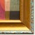 2020s Contemporary Peach and Pink Abstract Oil Painting in Vintage Frame For Sale - Image 5 of 6