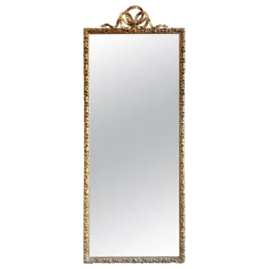 Antique French Gold Gilt Mirror, 1890