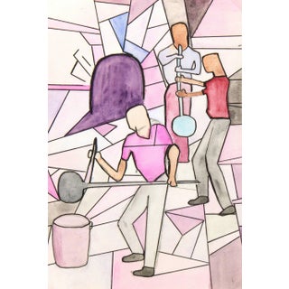 French Abstract - Glass Blowers For Sale