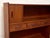 Vintage Mid-Century Modern Teak Secretary Desk With Fold-Down Writing Surface For Sale - Image 9 of 12
