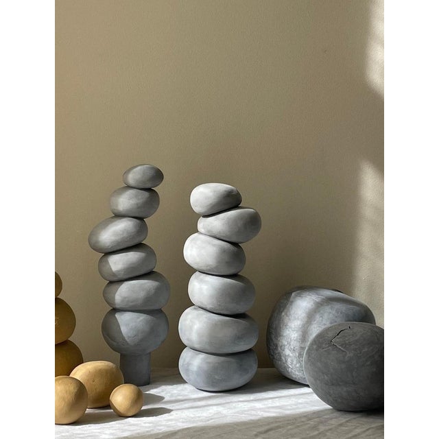 Contemporary Modder Forever Lost & Found Ceramic Sculpture by Françoise Jeffrey For Sale - Image 3 of 6