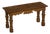 Mid-Century Carved Oak Bench, 1979 For Sale