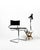 Metal Terrj Leather Chair by Luigi Saccardo for Arrmet, Italy, 1970s For Sale - Image 7 of 12