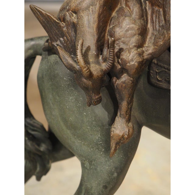 The Horseman Returning From the Hunt, Alfred Barye, Émile Guillemin, Circa 1870 For Sale - Image 11 of 18