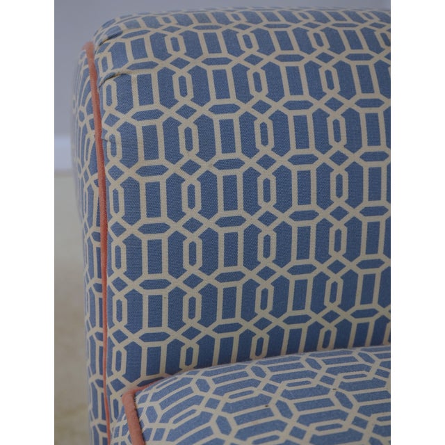 Vintage Regency Style Rolled Arm Window Bench For Sale - Image 9 of 15