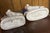 White One Pair of Antique Staffordshire Dogs With Children For Sale - Image 8 of 8
