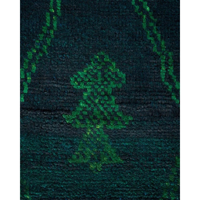 Traditional Moroccan Hand-Knotted Area Rug - Black, 3' 3" x 5' 0" For Sale - Image 3 of 8