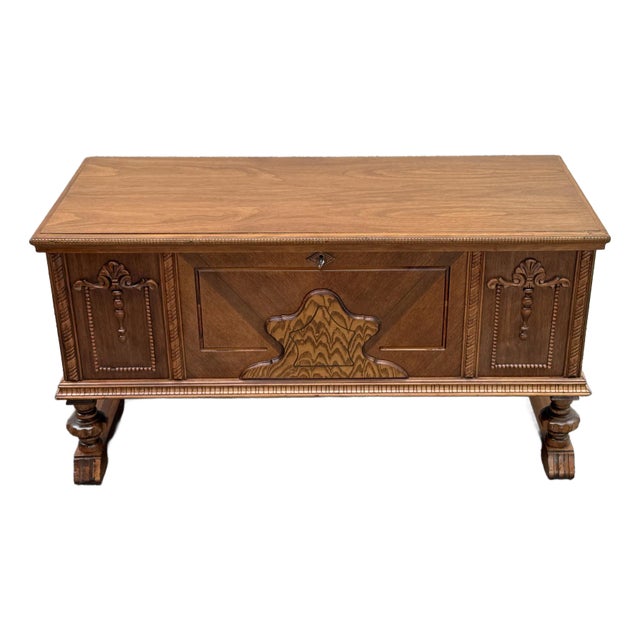 1930s Roos Cedar Blanket Chest For Sale