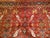 Vintage Persian Heriz Rug, Hand-Knotted Wool, Allover Geometric Pattern, Red & Blue, 8x11 For Sale - Image 15 of 15