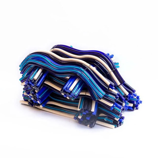 Matassa Glass Sculpture by Leonardo Cimolin For Sale - Image 3 of 7