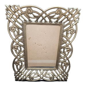 Vintage Metal Terragraphics Picture Frame