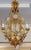 Bronze 1910 French Belle Epoque Style Gilt Bronze Crystal Chandelier For Sale - Image 8 of 18