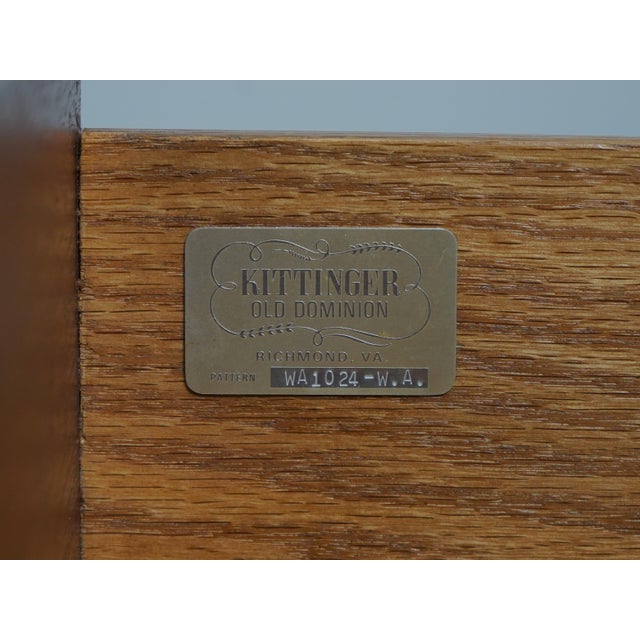 Kittinger Colonial Williamsburg 2 Drawer Table For Sale - Image 17 of 18