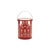 2020s Punched Metal House Lantern (Set of 3) For Sale - Image 5 of 7