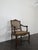 Wood Regency Living Room Set in Walnut with Caning, Set of 5 For Sale - Image 7 of 17