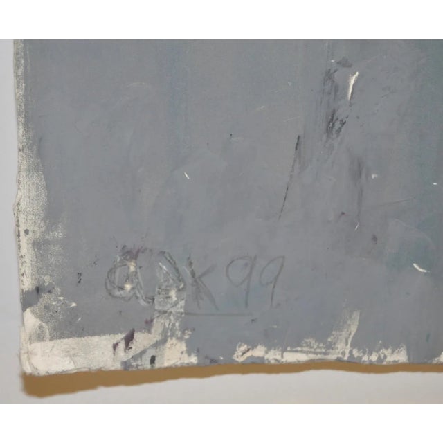 Abstract Arthur J. Krakower "Mecca" Full Page Monotype C.1999 For Sale - Image 3 of 5