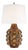Thomas O'Brien by Visual Comfort Signature Orly Large Table Lamp in Antique Gild with Linen Shade For Sale