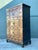 Vintage Brass Trimmed Burl Wood Cabinet For Sale In West Palm - Image 6 of 11