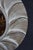 Mid-Century Modern Style Carved Swirl Sunburst Wall Mirror For Sale In Philadelphia - Image 6 of 8