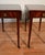 Traditional 1930s Pair of Weiman Regency Mahogany & Leather Top Pembroke Side / End Tables For Sale - Image 3 of 18