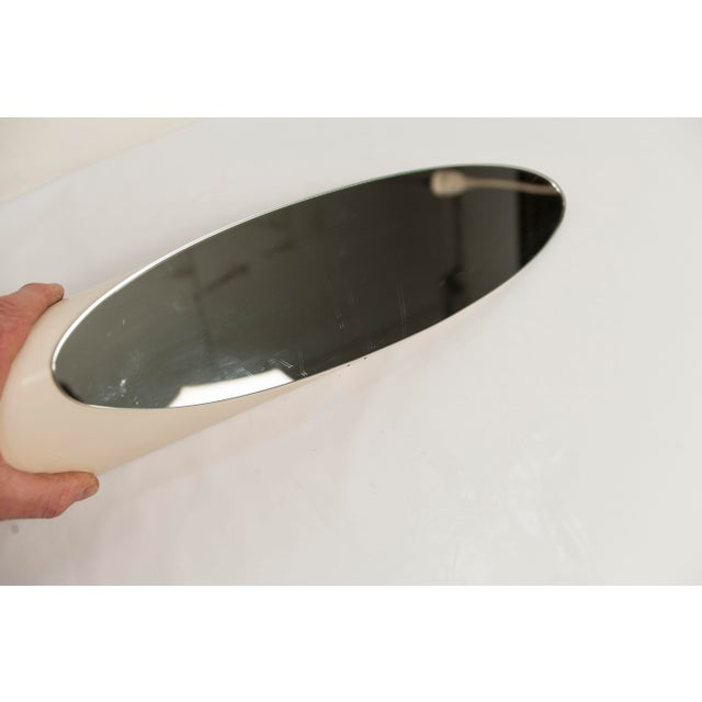 Ivory Vintage Lipstick Bedside Mirror, 1970s For Sale - Image 8 of 14
