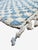 Contemporary Blue Graphic Diamond Wool Rug - 9.7 X 8.5 Ft For Sale - Image 3 of 6