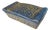 Speckled Blue Mid 20th Century Ceramic Box For Sale