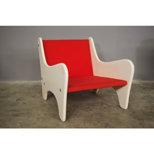 Set of Red Armchairs, 1970 For Sale - Image 6 of 18